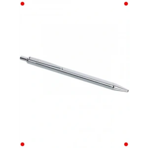 Krom Detaylı Klasik Tükenmez Kalem