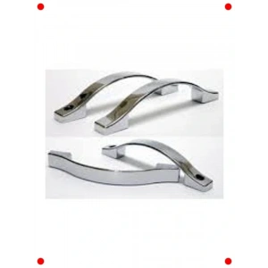 Krom Duşakabin Ay Kulp Seti 160mm - 2 Kapı İçin