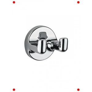 Krom Kaplama İkili Duvar Askısı