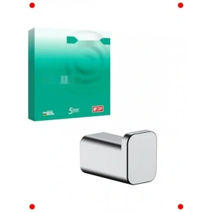 Krom Kaplama Tekli Banyo Duvar Askısı