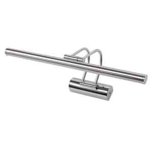 Krom Kasa LED Flüt Aplik, 6W, 3200K Gün Işığı, Duvar İçin