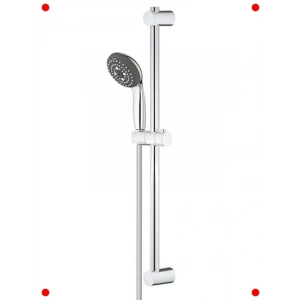 Krom Sürgülü Duş Seti - 3 Akışlı El Duşu