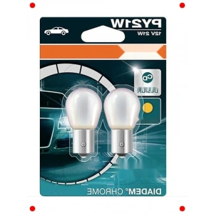 Krom Tasarım Sarı Sinyal Ampulü 12V PY21W