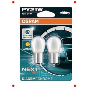 Krom Tasarım Sarı Sinyal Ampulü 12V PY21W