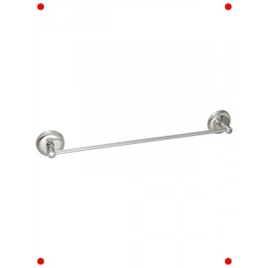 Krom Uzun H Askısı - 40 cm - Yapıştır/Vidalama