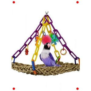 Küçük Kuşlar İçin Uçan Trapez Oyuncağı
