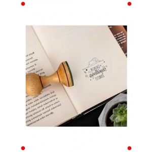 Küçük Prens Temalı Ahşap Kitap Mührü Seti