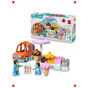 Küçükler İçin Dondurma Kamyonu Yapım Seti (22 Parça)