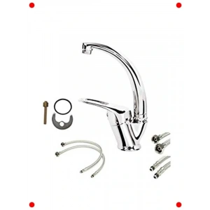 Kuğu Tasarım Çift Girişli Banyo Lavabo sı