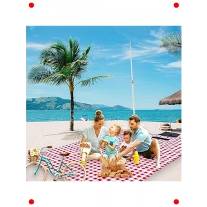 Kum ve Su Geçirmez Çok Amaçlı Plaj & Kamp Örtüsü