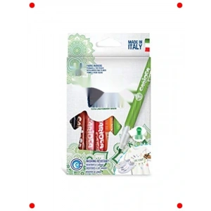 Kumaş Boya Kalemi Seti, İnce Uçlu, 10 Renk