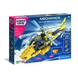 Kurtarma Helikopteri ile Eğlenceli Mekanik Eğitim Seti