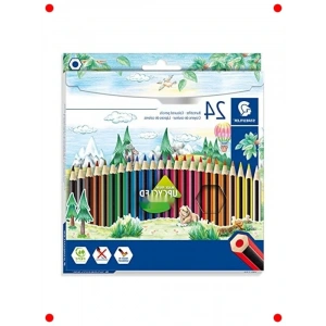 Kuru  Kalemi Seti - 24 Renk