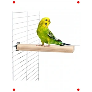 Kuşlar İçin Çam Ağacı Kafes Tüneği 15 cm