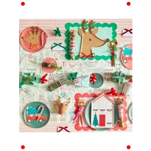 Kutlama Evi Temalı Parti Tabakları (8li)