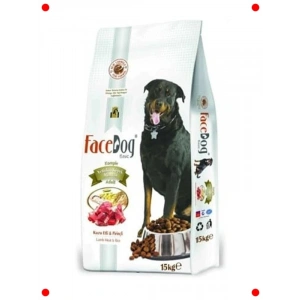 Kuzu Etli ve Pirinçli Yetişkin Köpek Maması (15 Kg)