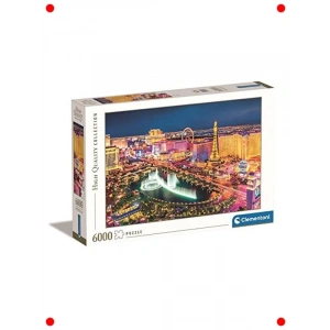 Las Vegas Manzaralı Dev 6000 Parça Yapboz