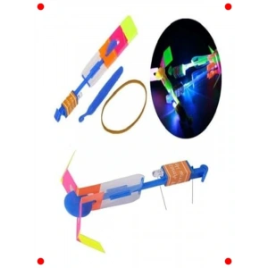 LED Işıklı Eğlenceli Oyuncak Lastikli Sapan