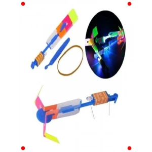 LED Işıklı Eğlenceli Oyuncak Lastikli Sapan