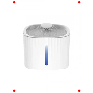 LED Işıklı Otomatik Evcil Hayvan Su Pınarı - 3 L