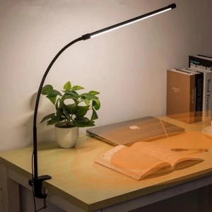 LED Masa Lambası, 12W, USB Güç Girişi, Esnek Kol