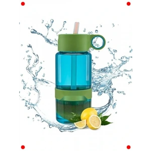 Limon Sıkmalı Detoks ve Spor Su Matarası