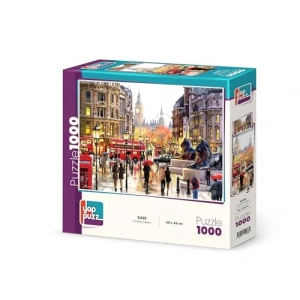Londra Aslanı Yapboz: 1000 Parça Eğlenceli Puzzle