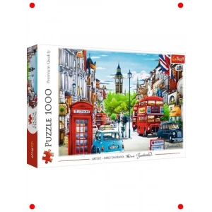 Londra Sokağı 1000 Parça Yetişkin Yapbozu