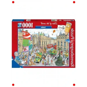 Londra Temalı Yapboz - 1000 Parça Eğlence