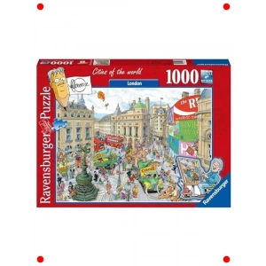 Londra Temalı Yapboz - 1000 Parça Eğlence
