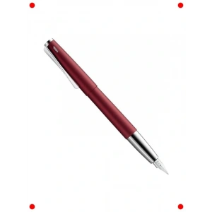 Lüks Dolma Kalem - Mat Kırmızı, Ekstra İnce Uç