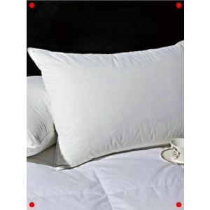 Lüks Kaz Tüyü Yastık 50x70 cm - Antibakteriyel, Yıkanabilir