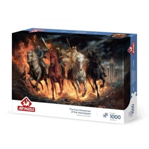 Mahşerin Dört Atlısı Temalı 1000 Parça Puzzle Seti