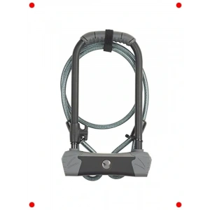 Maksimum Güvenlikli U Tipi Bisiklet Kilidi ve Kablo