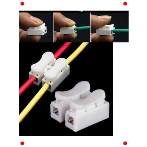 Mandallı Vidasız Kablo Bağlantı Ternalleri (10lu)