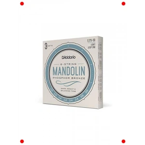 Mandolin Teli Seti - Fosfor Bronz Hafif Gerilim