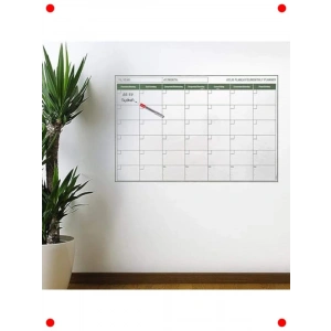 Manyetik Aylık Duvar Planlayıcı Takvim 85x56 cm