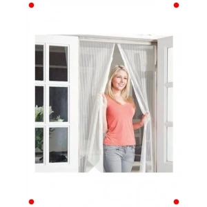 Manyetik Kapı Pencere Sinekliği Tülü 115x210 cm