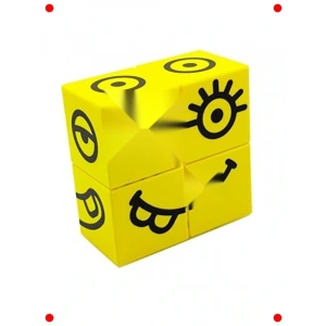 Manyetik Küp Suratlar Puzzle Seti