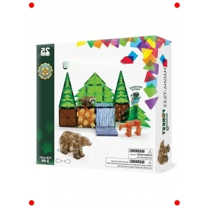 Manyetik Orman Hvanları Yapı Oyuncakları 25 Parça