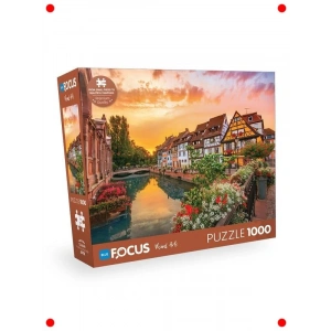 Manzara Yapbozu - Colmar, 1000 Parça