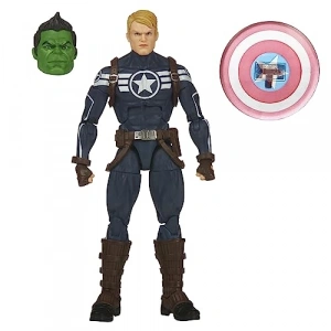 Marvel Cocs - Marvel Legends Commander Rogers Aksiyon Figürü (Totally Awesome Hulk BAF)