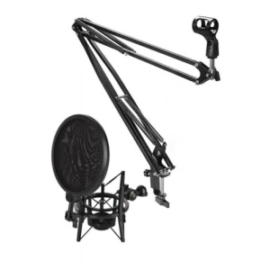 Masa Mikrofon Standı, Pop Filtre ve Shock Mount Seti
