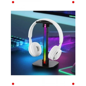 Masaüstü Oyuncu Kulaklık RGB Standı