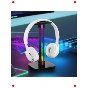 Masaüstü Oyuncu Kulaklık RGB Standı