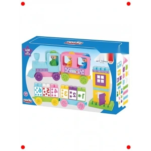 Master Blok Rakamlı Tren Seti