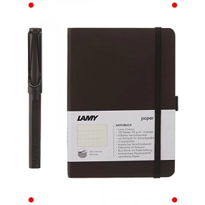 Mat Siyah A6 Defter ve Roller Kalem Seti