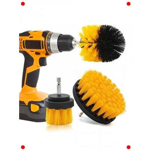 Matkap Uçlu Tezlik Fırça Seti (3 Adet)