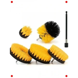 Matkap Ucu Tezlik Fırça Seti 5 Parça + Uzatma