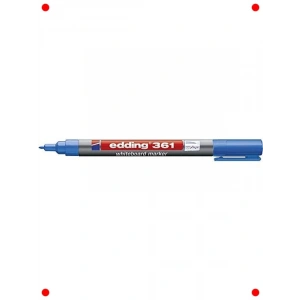 Mavi Beyaz Tahta Kalemi - Yuvarlak Uç 1 mm